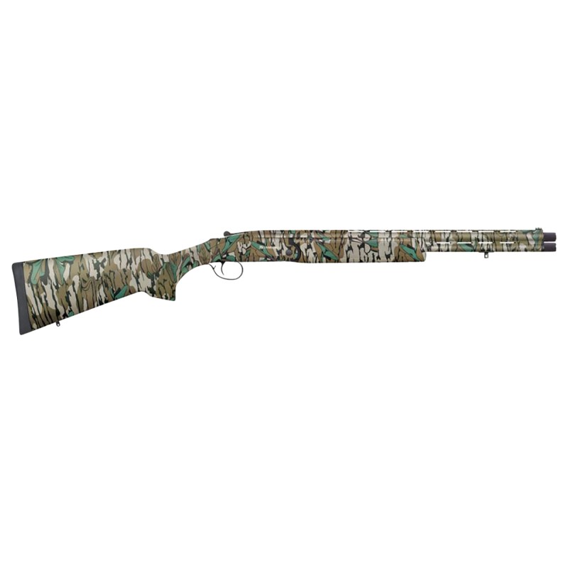 Mossberg 75487 Silver Reserve Eventide Turkey OverUnder 28 Gauge 2.75 2rd 20 Mossy Oak Greenleaf Synthetic Furniture Fiber Optic