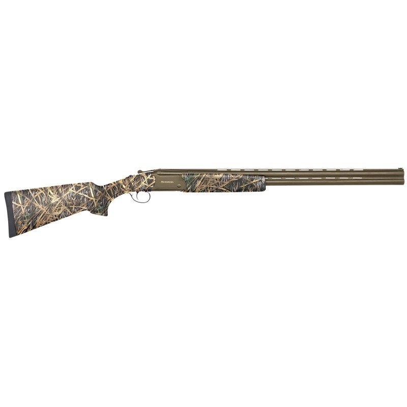 Mossberg 75488 Silver Reserve Eventide Waterfowl OverUnder 12 Gauge 3.50 2rd 28 Bronze BarrelRec Mossy Oak Vintage Shadowgrass F