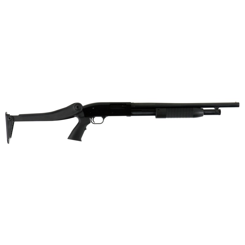 Maverick Arms 31027 88 Security Blued 12 Gauge 18.50 3 51 ATI Shotforce Top Folding Stock