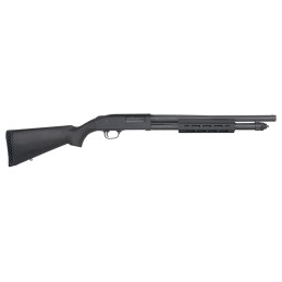 Mossberg 50766 590A1 Tactical 12 Gauge 3 61 18.50 Cylinder Bore Barrel Black Parkerized Rec Black Synthetic Stock Right Hand Inc