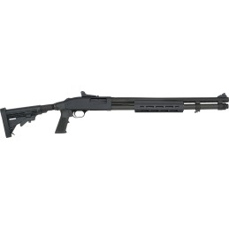 Mossberg 50769 590A1 Tactical 12 Gauge 3 81 20 Cylinder Bore Barrel Black Parkerized Rec with Ghost Ring Sight Black 6 Position 