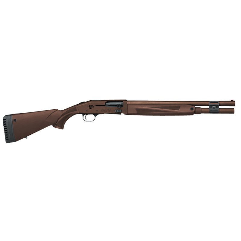 Mossberg 85171 940 Pro Thunder Ranch 12 Gauge 3 71 18.50 Cylinder Bore Patriot Brown Optic Cut Rec Synthetic Furniture with QD S