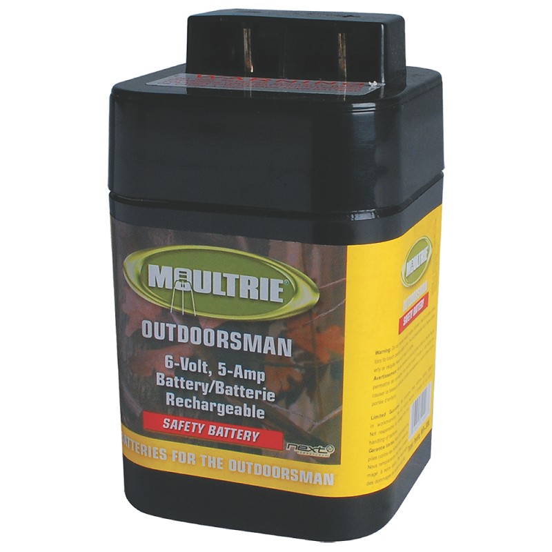 Moultrie MFHP12406 Rechargeable Battery  6V Leadacid Compatible wMoultrie Feeders