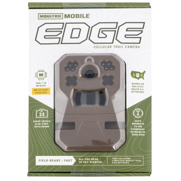 Moultrie MCG14076 Mobile Edge  Brown Compatible w Moultrie Mobile App Built In Memory No SD Card Required Memory