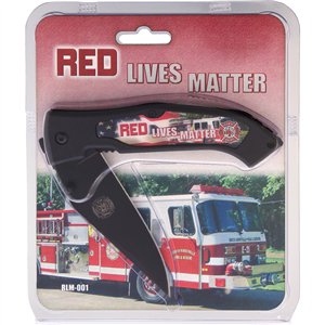 Red Lives Matter Linerlock
