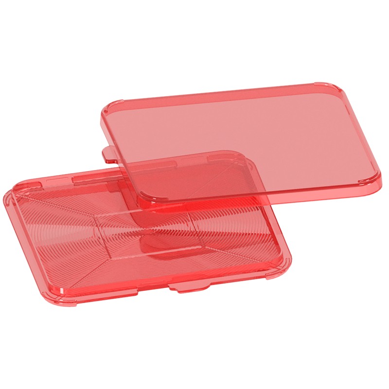 MTM CaseGard PFS Primer Flipper Square  Red Plastic