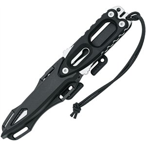 Gunster Dive Knife Black TPE