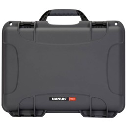 Nanuk 910GLOCK7 910 Glock Compatible 2 Up Pistol Case Graphite Resin with ClosedCell Foam Padding 13.20 L x 9.20 W x 4.10 H Inte