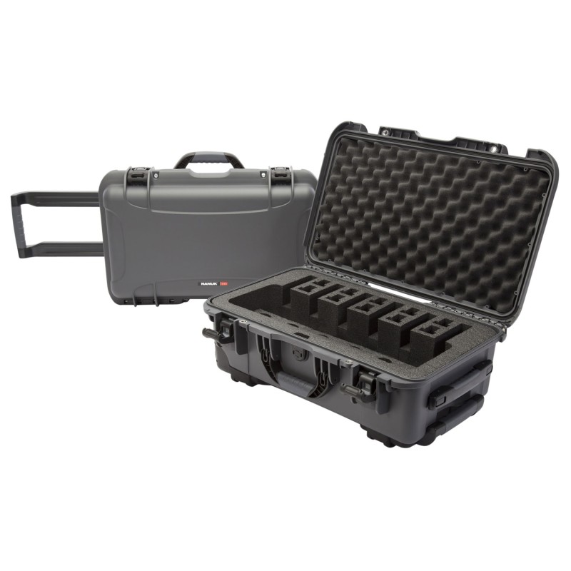 Nanuk 9356UP7 935 6 Up Gun Case Graphite Handgun Resin