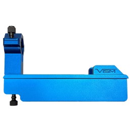 NcStar VTARLWRVB Lower Receiver Vice Block  Blue Anodized Aluminum for AR15