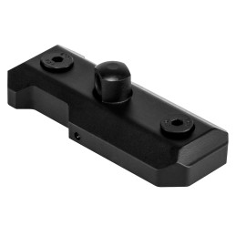 NcStar VMKMBA Swivel StudBipod Adapter KeyMod Black Hardcoat Anodized Aluminum