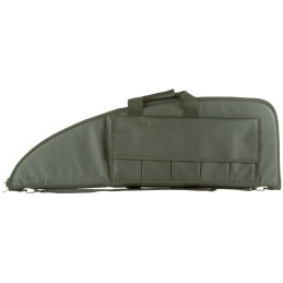 NcStar CV290736 VISM Rifle Case with Double Zippers ID Holder Foam Padding  Black Finish 36 L x 13 H Interior Dimensions