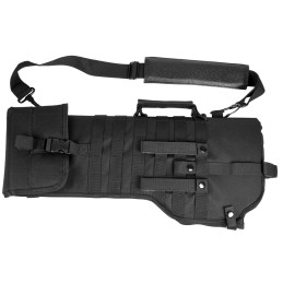 NcStar CVRSCB2919B VISM AR15 Tactical Scabbard Adjustable Carry Handle Fits Most RifleCarbines Grommet Drainage