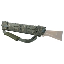 NcStar CVSCB2917D VISM Shotgun Scabbard made of 600D PVC with Digital Camouflauge Finish MOLLE Webbing DRing 4 PAL Straps  Adjus