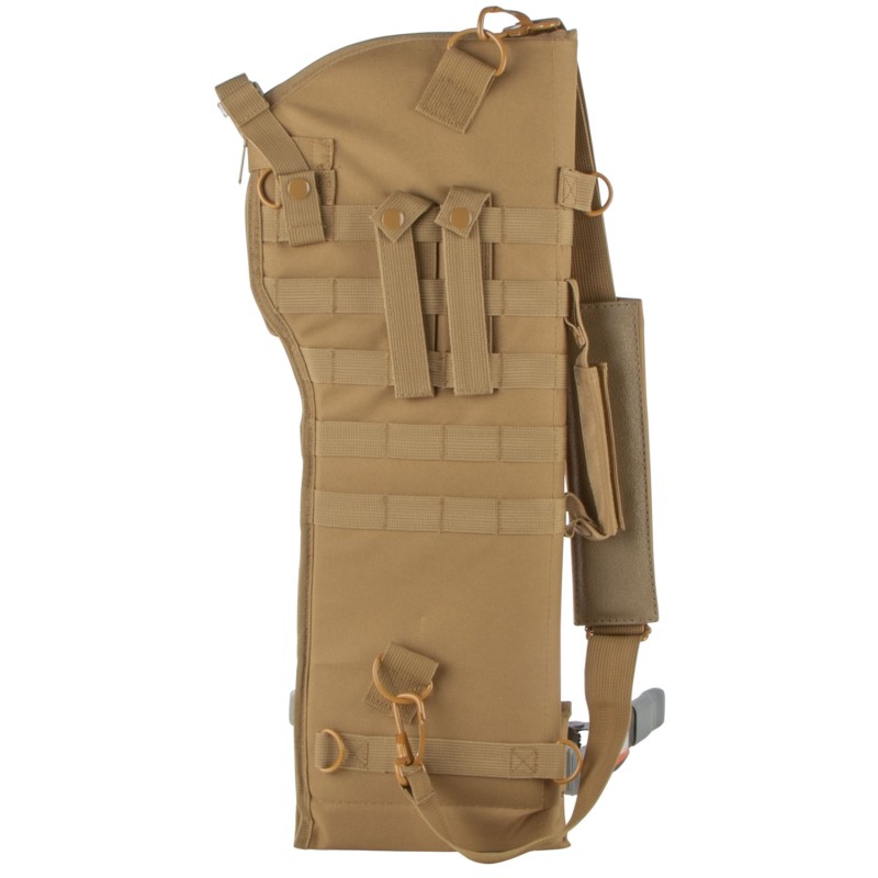 NcStar CVRSCB2919T VISM Scabbard with Tan Finish MOLLE Webbing DRing  Grommet for Drainage for RifleCarbine