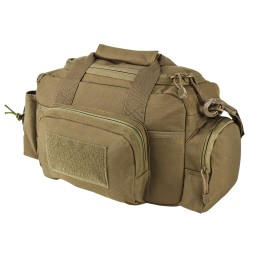 NcStar CVSRB2985T VISM Range Bag with Small Size Side Pockets PALs Webbing Carry Handles Pockets  Tan Finish