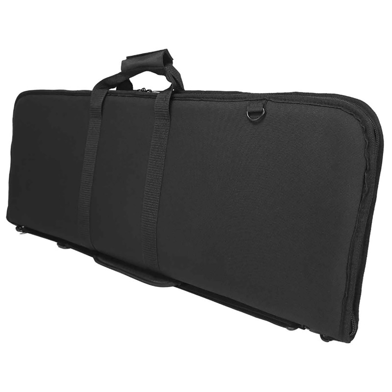 NcStar CVDRC2996B36 Deluxe Rifle Case Black 600D Polyester 36 L x 13.25 W x 2.75 D