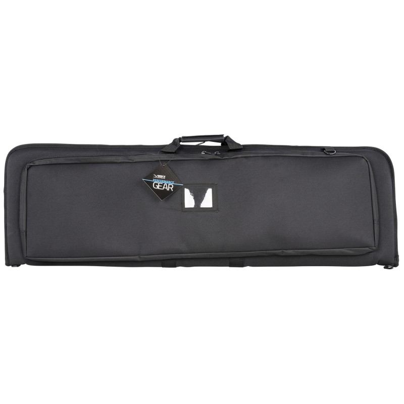 NcStar CVDRC2996B42 Deluxe Rifle Case Black 600D Polyester 41.75 L x 13.25 W x 2.75 D