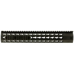 NcStar VMARFFKMM Keymod Handguard  FreeFloating Aluminum Black Anodized 13 AR15 M4