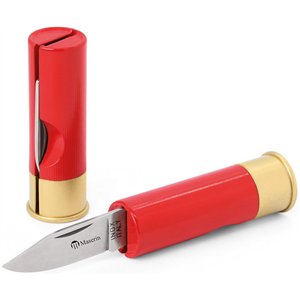 Shotgun Shell Knife Red