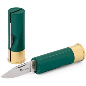 Shotgun Shell Knife Green