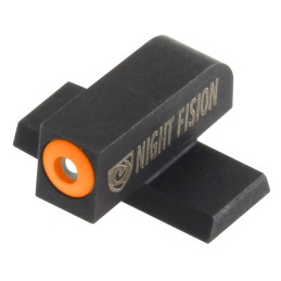 Night Fision SIG175001OGX Tritium Night Sights For Sig Sauer  Black  Green Tritium Orange Ring Front Sight