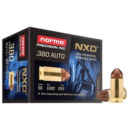 Norma Ammunition 611040020 Self Defense NXD 380 ACP 56 gr NXD 20 Per Box 10 Case