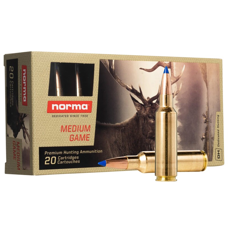 Norma Ammunition 20176332 Dedicated Hunting Bondstrike 300 Win Mag 180 gr Bonded Polymer Tip 20 Per Box 10 Case