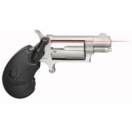 North American Arms 22MSVL MiniRevolver  22 WMR 5 Shot 1.13 Barrel Overall Stainless Steel Finish Black Polymer Grip Includes Vi