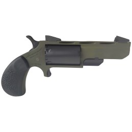 North American Arms NAATGHMB Green Huntsman  22 LR 5rd 2 OD Green Cerakote Heavy Vent Rib Barrel OD Green Cerakote Steel Frame M