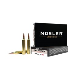 Nosler 51288 Match Grade  26 Nosler 140 gr Custom Competition Hollow Point Boat Tail 20 Per Box 10 Case