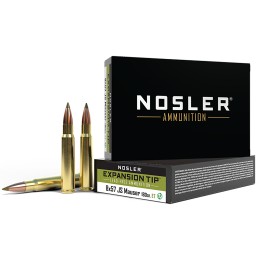 Nosler 40643 ETip  8mm Mauser 180 gr E Tip Lead Free 20 Per Box 10 Case