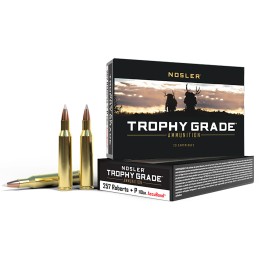 Nosler 60010 Trophy Grade  257 Roberts 110 gr Nosler AccuBond 20 Per Box 10 Case