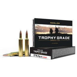 Nosler 60012 Trophy Grade  257 Wthby Mag 110 gr Nosler AccuBond 20 Per Box 10 Case