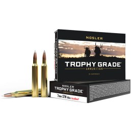 Nosler 60047 Trophy Grade  7mm STW 160 gr Nosler AccuBond 20 Per Box 10 Case