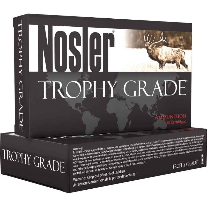 Nosler 60081 Trophy Grade  35 Whelen 225 gr Nosler AccuBond 20 Per Box 10 Case