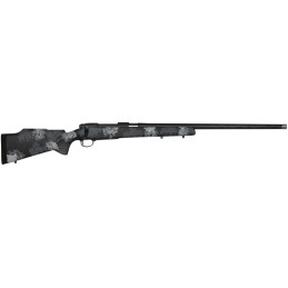 Nosler 46348 M48 LongRange Carbon 300 Win Mag 41 26 Carbon Fiber Wrapped Barrel Sniper Gray Cerakote Steel Elite Midnight Camo M