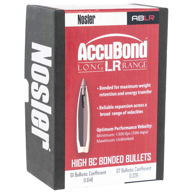 Nosler 58517 AccuBond Long Range 7mm .284 175 gr Spitzer Point 100 Per Box