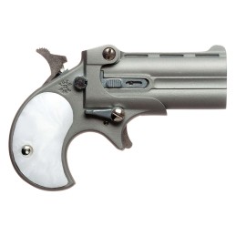 Cobra Pistol CL22LSP Derringer Classic 22 LR 2 Shot 2.40 Satin Stainless Barrel  Frame wPearl Grips