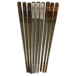 Otis FG316BP AP Brushes Variety Pack MultiCaliber Universal Firearm 10 Long BronzeNylonStainless Steel Bristles 9 Per Pkg