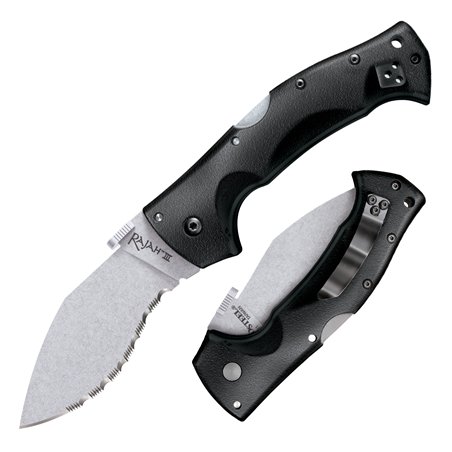 Rajah III Tri-Ad Lock Serrated