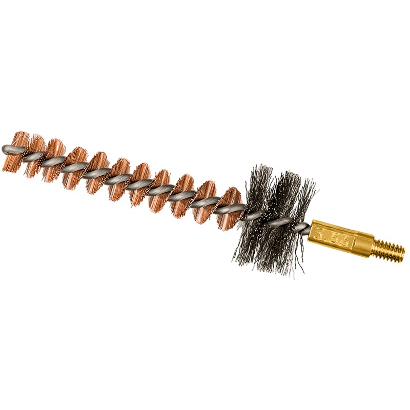 Otis FG367HT Chamber Brush  5.56mm Rifle 832 Thread 1 BronzeSteel Bristles