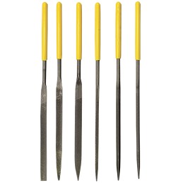 Otis FG934 Pro Gunsmithing File Set Steel 5.50 Long Set of 6 Includes PVC Storage Pouch