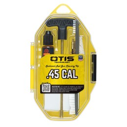 Otis FGSRS45 .45 Cal Cleaning Kit For Pistol .45 Cal Black Compact Soft Pack Case