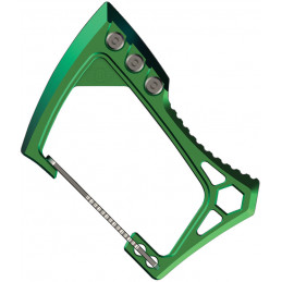 Carabiner Titanium Green