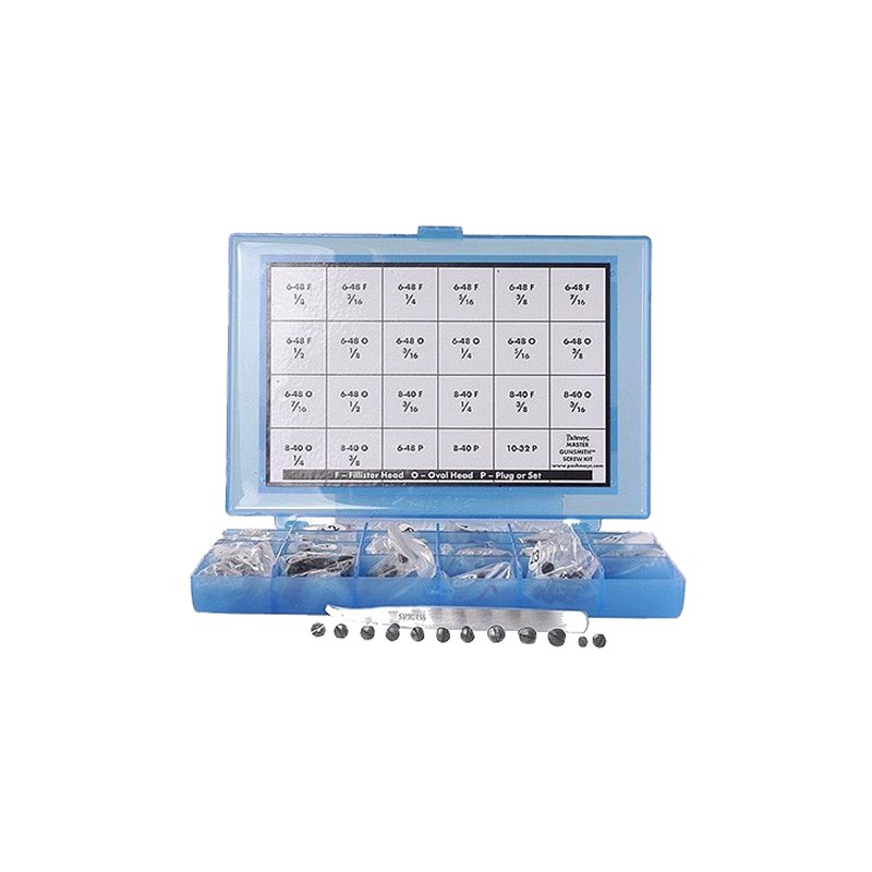 Pachmayr 03054 Master Gunsmith Screw Kit Blue Universal 277 Pieces