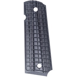 Pachmayr 61001 Tactical Grip Checkered Black  Gray G10 Panels for 1911