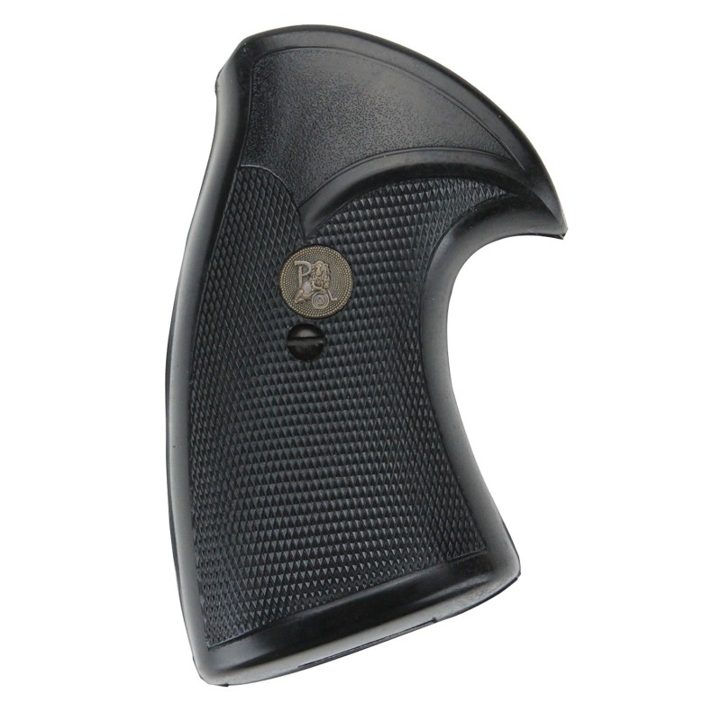 Pachmayr 03140 Presentation Grip Checkered Black Rubber for Ruger RedHawk