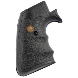 Pachmayr 05067 Gripper Grip Checkered Black Rubber with Finger Grooves for Ruger Super Blackhawk