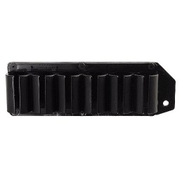 TacStar 1081157 SideSaddle  Rem 870 1100 1187 12 Gauge 6 Black Polymer wAluminum Mounting Plate